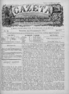 Gazeta Rzemieślnicza : pismo tygodniowe wychodzi co sobota. 1895, nr 43