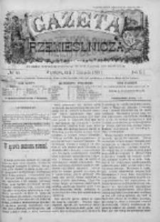 Gazeta Rzemieślnicza : pismo tygodniowe wychodzi co sobota. 1895, nr 45