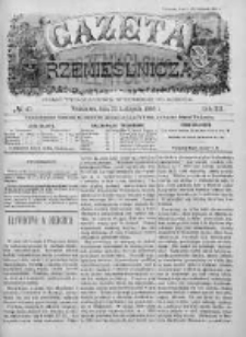 Gazeta Rzemieślnicza : pismo tygodniowe wychodzi co sobota. 1895, nr 47