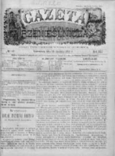 Gazeta Rzemieślnicza : pismo tygodniowe wychodzi co sobota. 1895, nr 52