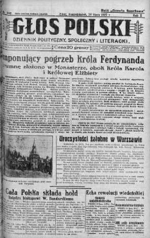 Głos Polski : dziennik polityczny, społeczny i literacki 25 lipiec 1927 nr 202