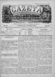Gazeta Rzemieślnicza : pismo tygodniowe wychodzi co sobota. 1897, nr 37
