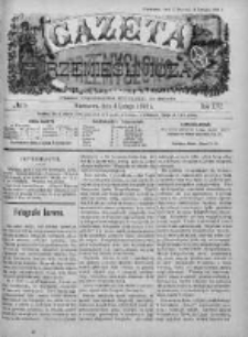 Gazeta Rzemieślnicza : pismo tygodniowe wychodzi co sobota. 1899, nr 5