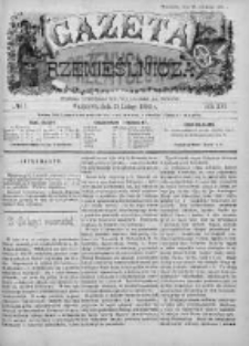 Gazeta Rzemieślnicza : pismo tygodniowe wychodzi co sobota. 1899, nr 7