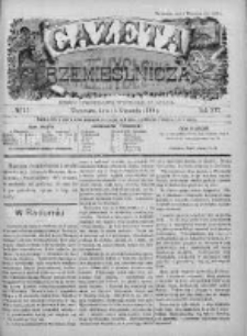 Gazeta Rzemieślnicza : pismo tygodniowe wychodzi co sobota. 1899, nr 37