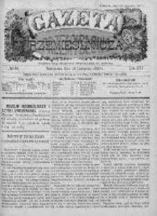 Gazeta Rzemieślnicza : pismo tygodniowe wychodzi co sobota. 1899, nr 46
