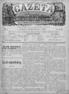 Gazeta Rzemieślnicza : pismo tygodniowe wychodzi co sobota. 1900, nr 17