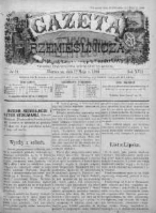 Gazeta Rzemieślnicza : pismo tygodniowe wychodzi co sobota. 1900, nr 19