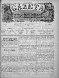 Gazeta Rzemieślnicza : pismo tygodniowe wychodzi co sobota. 1901, nr 29