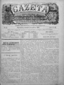 Gazeta Rzemieślnicza : pismo tygodniowe wychodzi co sobota. 1901, nr 45