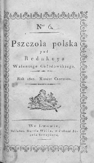 Pszczoła Polska. 1820. T. II, nr 6