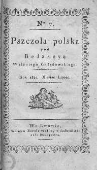 Pszczoła Polska. 1820. T. II, nr 7