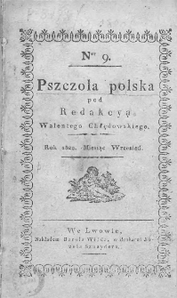 Pszczoła Polska. 1820. T. III, nr 9