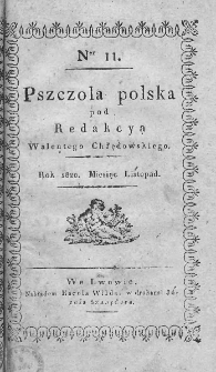 Pszczoła Polska. 1820. T. III, nr 11