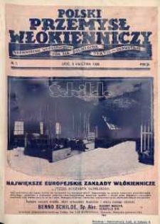 Polski Przemysł Włókienniczy 6 kwiecień R. 2. 1928 nr 7