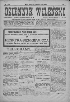 Dziennik Wileński. 1916. Nr 244