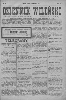Dziennik Wileński. 1917. Nr 81