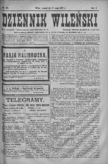 Dziennik Wileński. 1917. Nr 112
