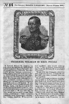 Magazyn Powszechny : dziennik użytecznych wiadomości. 1837, nr 14