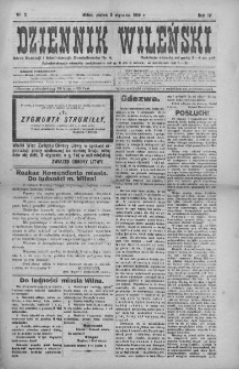 Dziennik Wileński. 1919. Nr 2