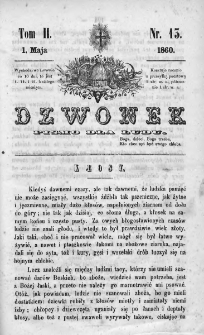 Dzwonek. Pismo dla ludu. 1860. Nr 13