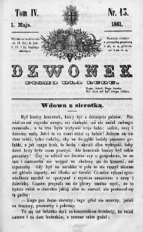 Dzwonek. Pismo dla ludu. 1861. T.4. Nr 13