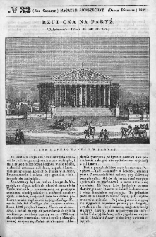 Magazyn Powszechny : dziennik użytecznych wiadomości. 1837, nr 32