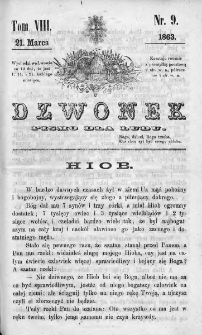 Dzwonek. Pismo dla ludu. 1863. T.8. Nr 9