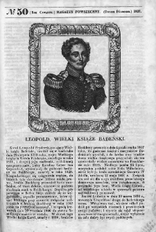Magazyn Powszechny : dziennik użytecznych wiadomości. 1837, nr 50