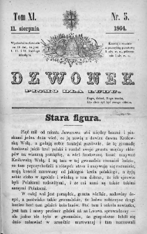Dzwonek. Pismo dla ludu. 1864. T.11. Nr 5