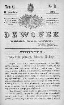 Dzwonek. Pismo dla ludu. 1864. T.11. Nr 8