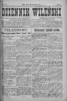 Dziennik Wileński. 1917. Nr 273