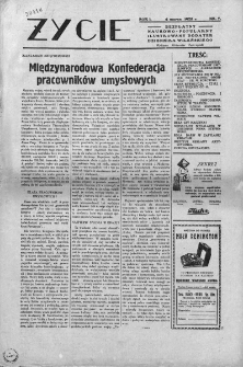 Życie. Bezpłatny naukowo-popularny ilustrowany dodatek "Dziennika Wileńskiego". 1928. Nr 7