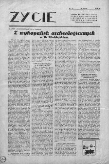 Życie. Bezpłatny naukowo-popularny ilustrowany dodatek "Dziennika Wileńskiego". 1929. Nr 6