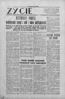 Życie. Bezpłatny naukowo-popularny ilustrowany dodatek "Dziennika Wileńskiego". 1930. Nr 13
