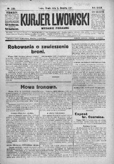 Kurjer Lwowski. 1917. Rok XXXV. Nr 569