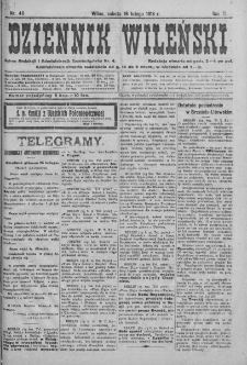 Dziennik Wileński. 1918. Nr 40