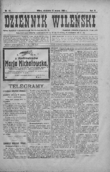 Dziennik Wileński. 1918. Nr 65