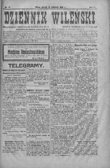 Dziennik Wileński. 1918. Nr 91