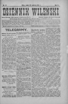 Dziennik Wileński. 1918. Nr 97