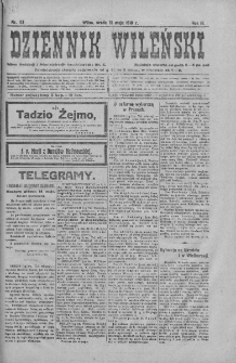 Dziennik Wileński. 1918. Nr 112
