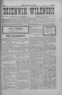 Dziennik Wileński. 1918. Nr 117
