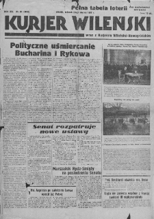 Kurjer Wileński wraz z kurjerem Wileńsko-Nowogródzkim. 1937. Nr 81