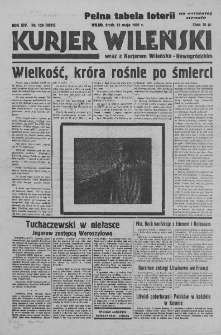 Kurjer Wileński wraz z kurjerem Wileńsko-Nowogródzkim. 1937. Nr 129