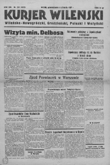 Kurjer Wileński wraz z kurjerem Wileńsko-Nowogródzkim. 1937. Nr 335