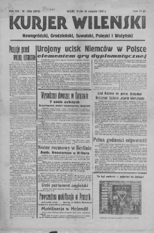 Kurjer Wileński, Nowogródzki, Grodzieński, Suwalski, Poleski i Wołyński. 1939. Nr 238a