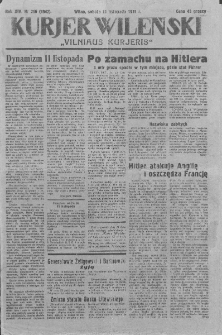 Kurjer Wileński, Nowogródzki, Grodzieński, Suwalski, Poleski i Wołyński. 1939. Nr 266