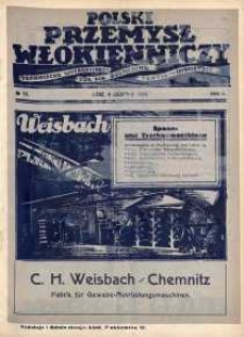 Polski Przemysł Włókienniczy 4 sierpień R. 2. 1928 nr 16