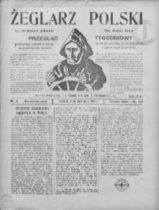 Żeglarz Polski. 1927. Nr 8
