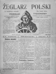 Żeglarz Polski. 1927. Nr 19